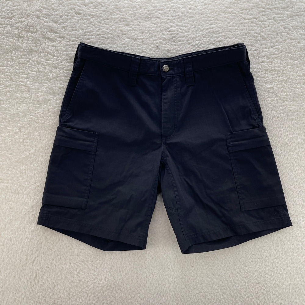 Delta Airlines Uniform Cargo Shorts Mens 34 Black Gap Agent Workwear